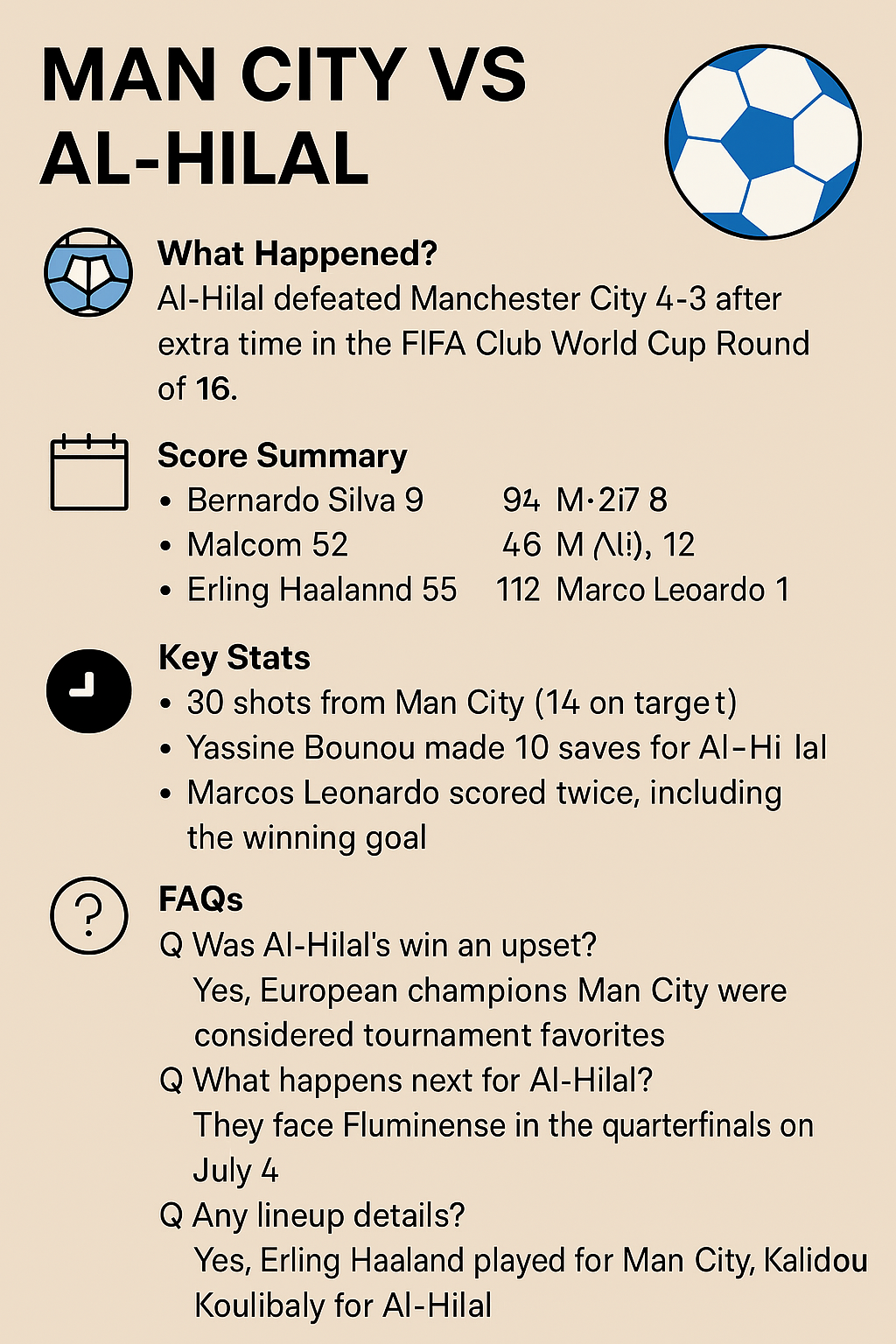 Man City vs Al-Hilal